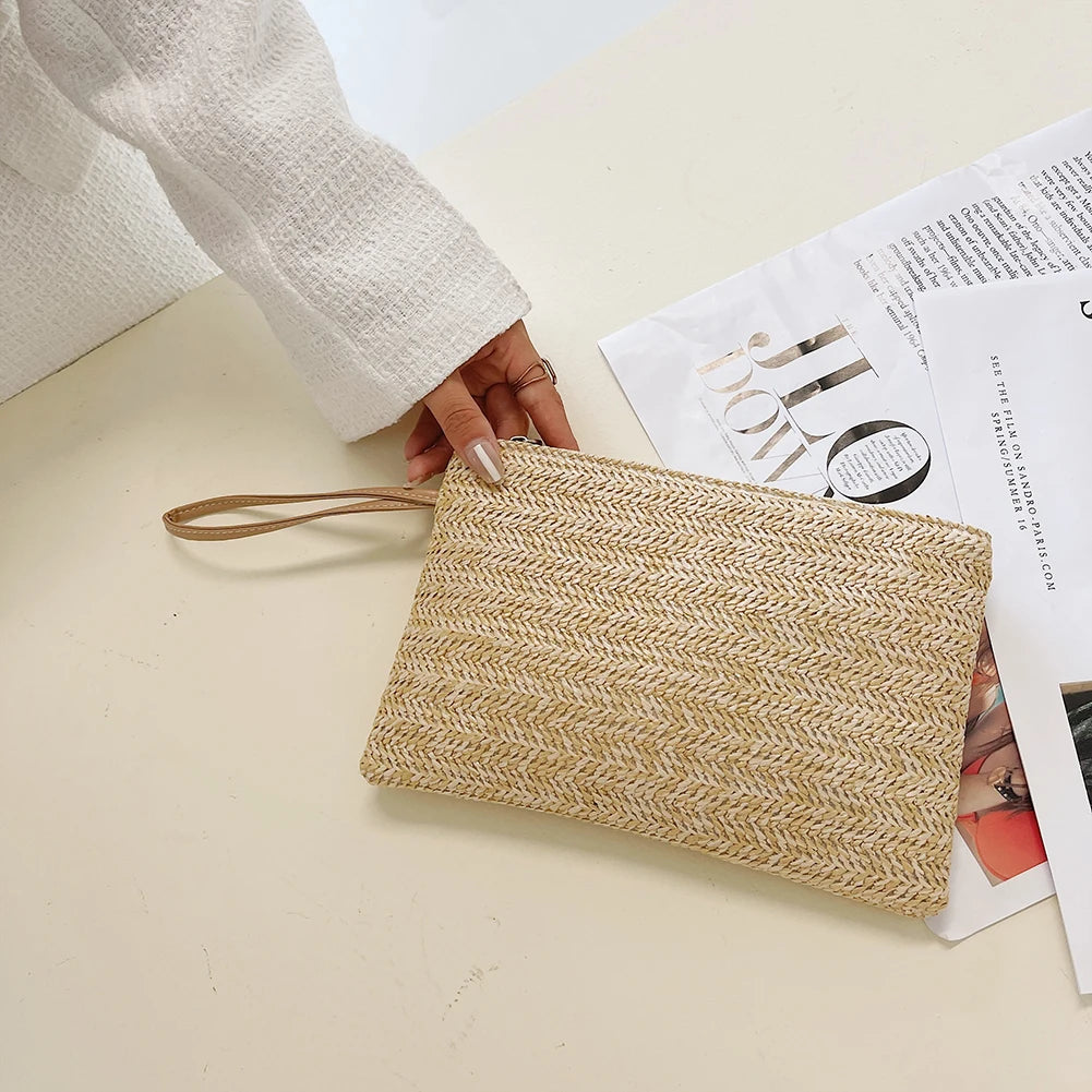 Bohemian Woven Summer Wristlet
