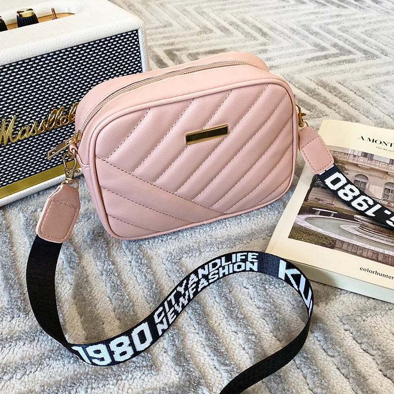 2023 Leather Woven Crossbody Shoulder Bag