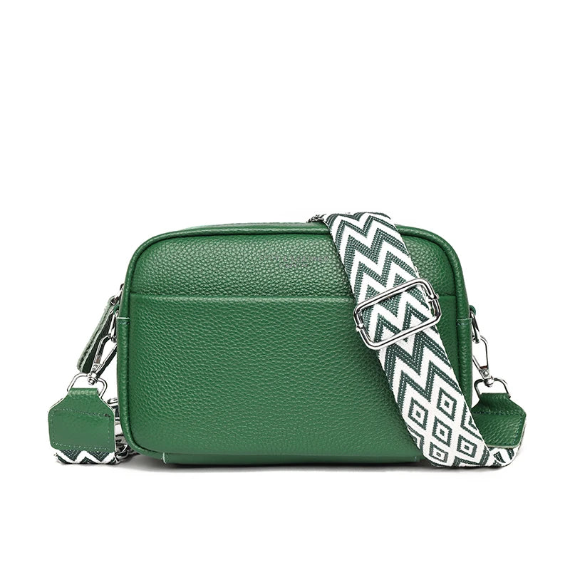 Genuine Leather Luxury Crossbody Shoulder Bag