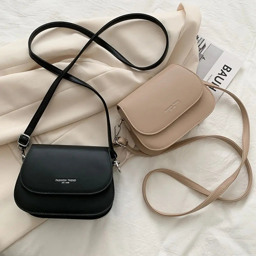 Trendy Saddle Crossbody Shoulder Bag