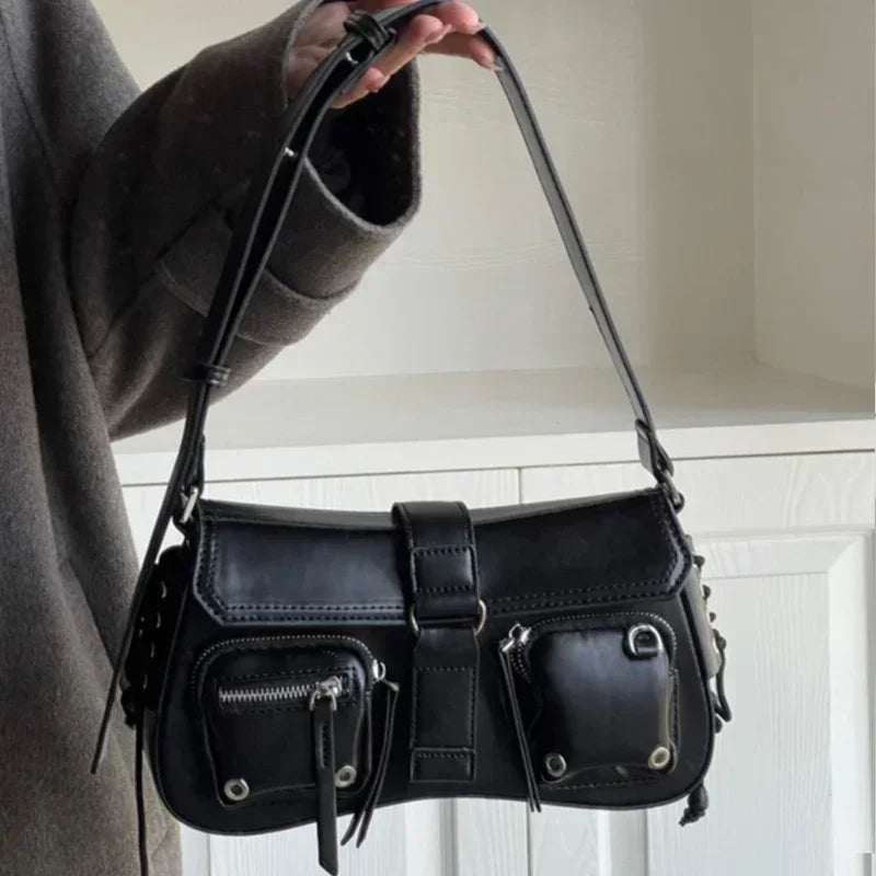 Gothic Black Aesthetic Handbag
