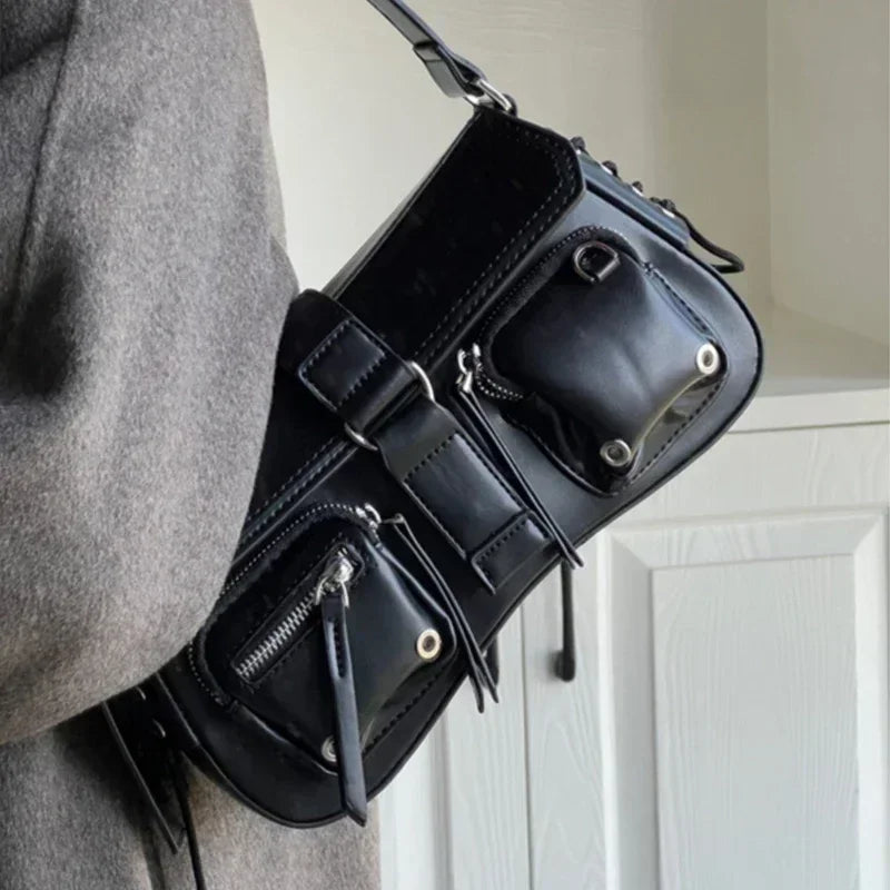 Gothic Black Aesthetic Handbag