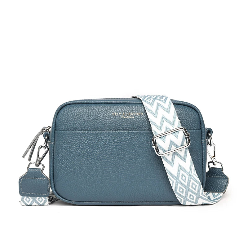 Genuine Leather Luxury Crossbody Shoulder Bag