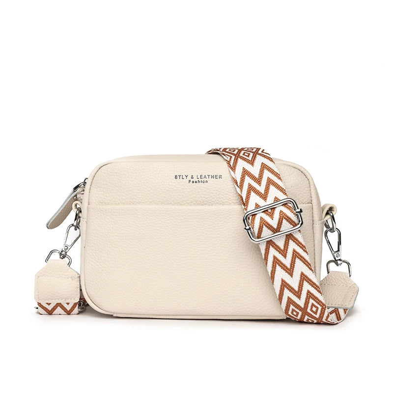 Genuine Leather Luxury Crossbody Shoulder Bag