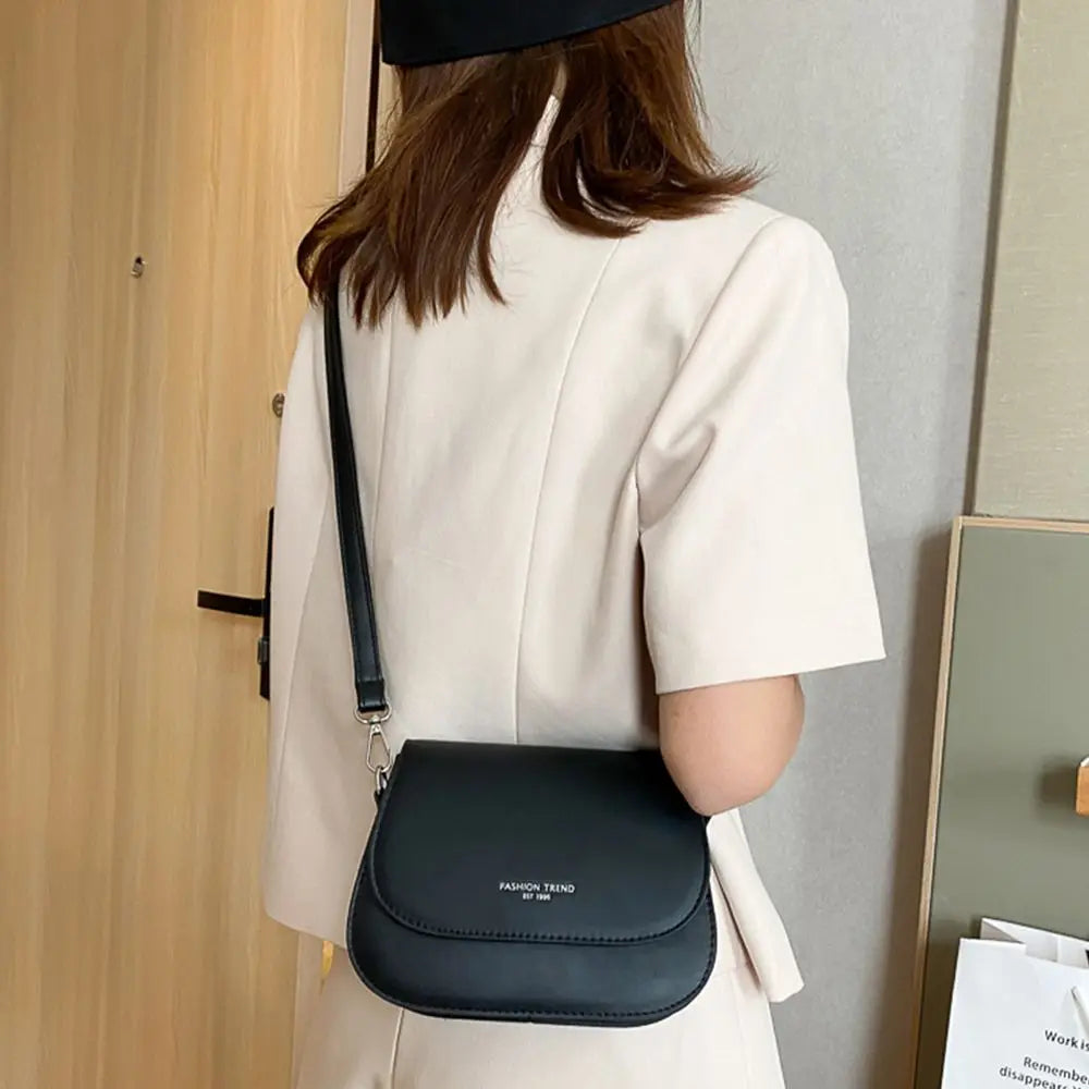 Trendy Saddle Crossbody Shoulder Bag