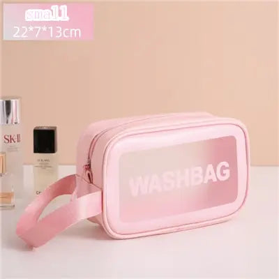 Transparent Waterproof Travel Makeup Organizer