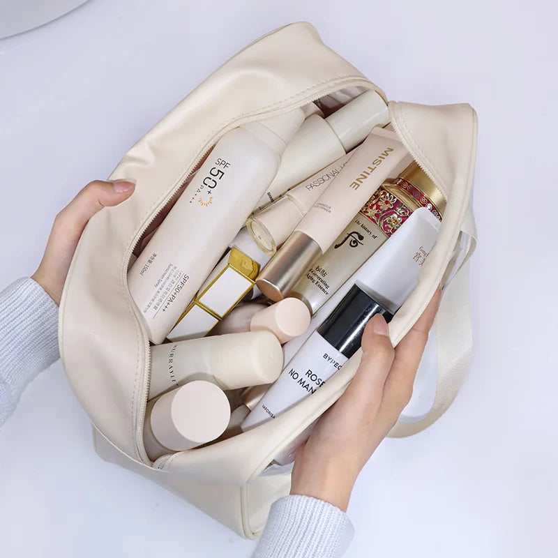 Large-Capacity Transparent Travel Cosmetic Bag