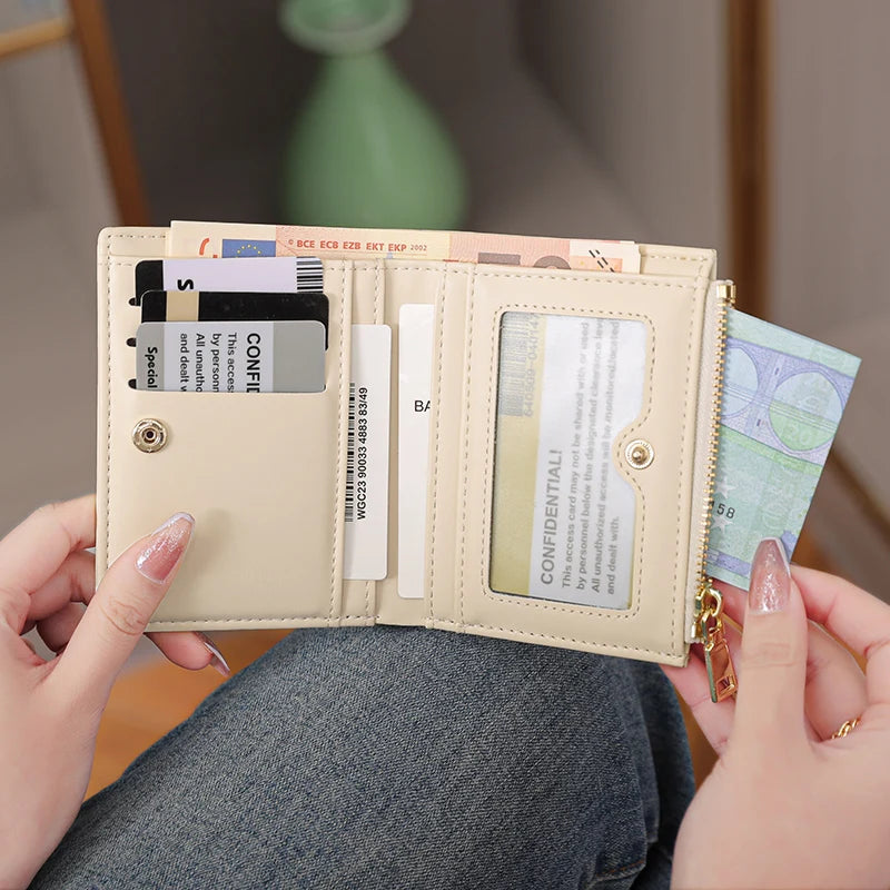 Crocodile Texture Multi-Functional Zipper Wallet