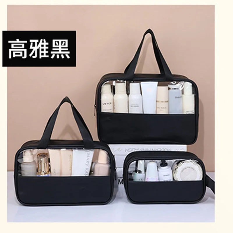 Large-Capacity Transparent Travel Cosmetic Bag