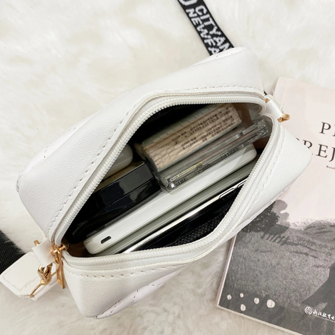 2023 Leather Woven Crossbody Shoulder Bag