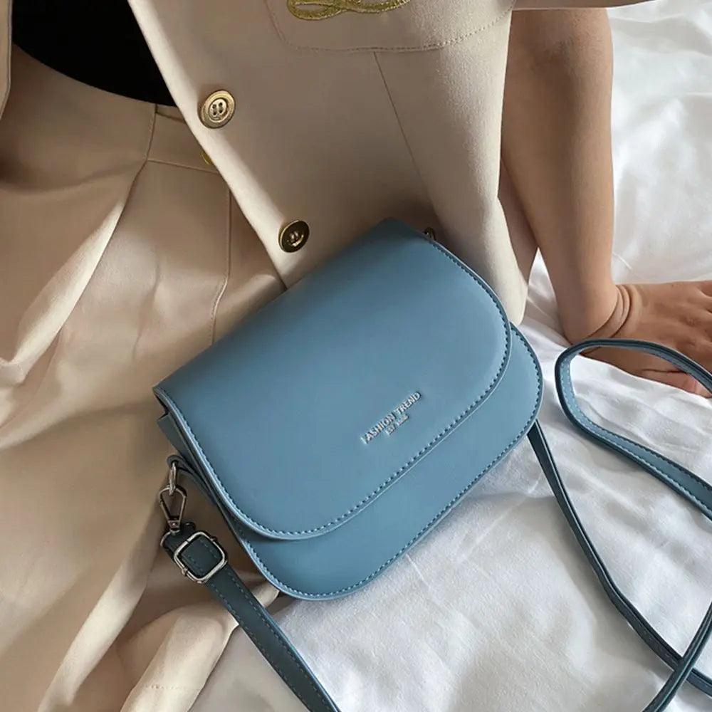 Trendy Saddle Crossbody Shoulder Bag