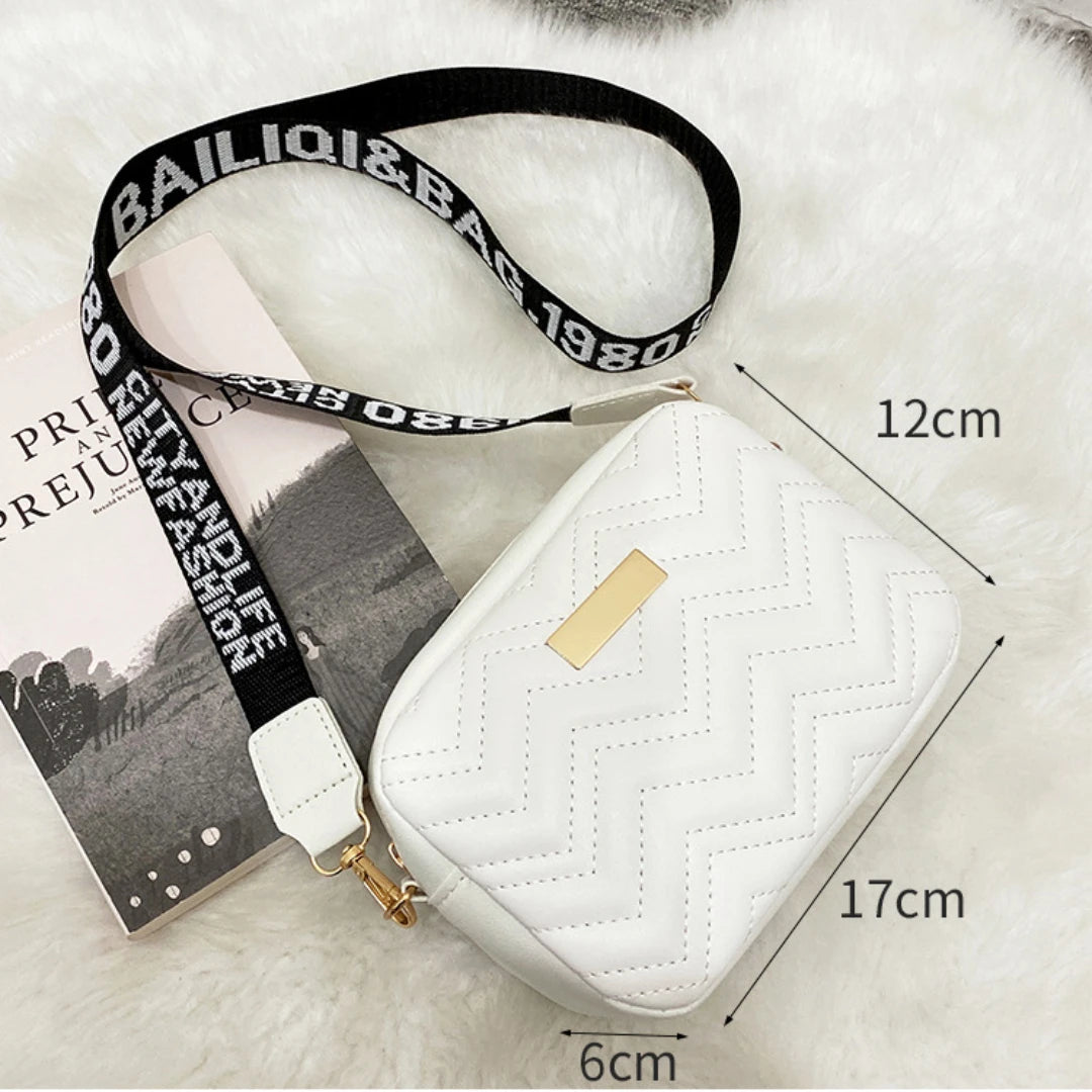 2023 Leather Woven Crossbody Shoulder Bag