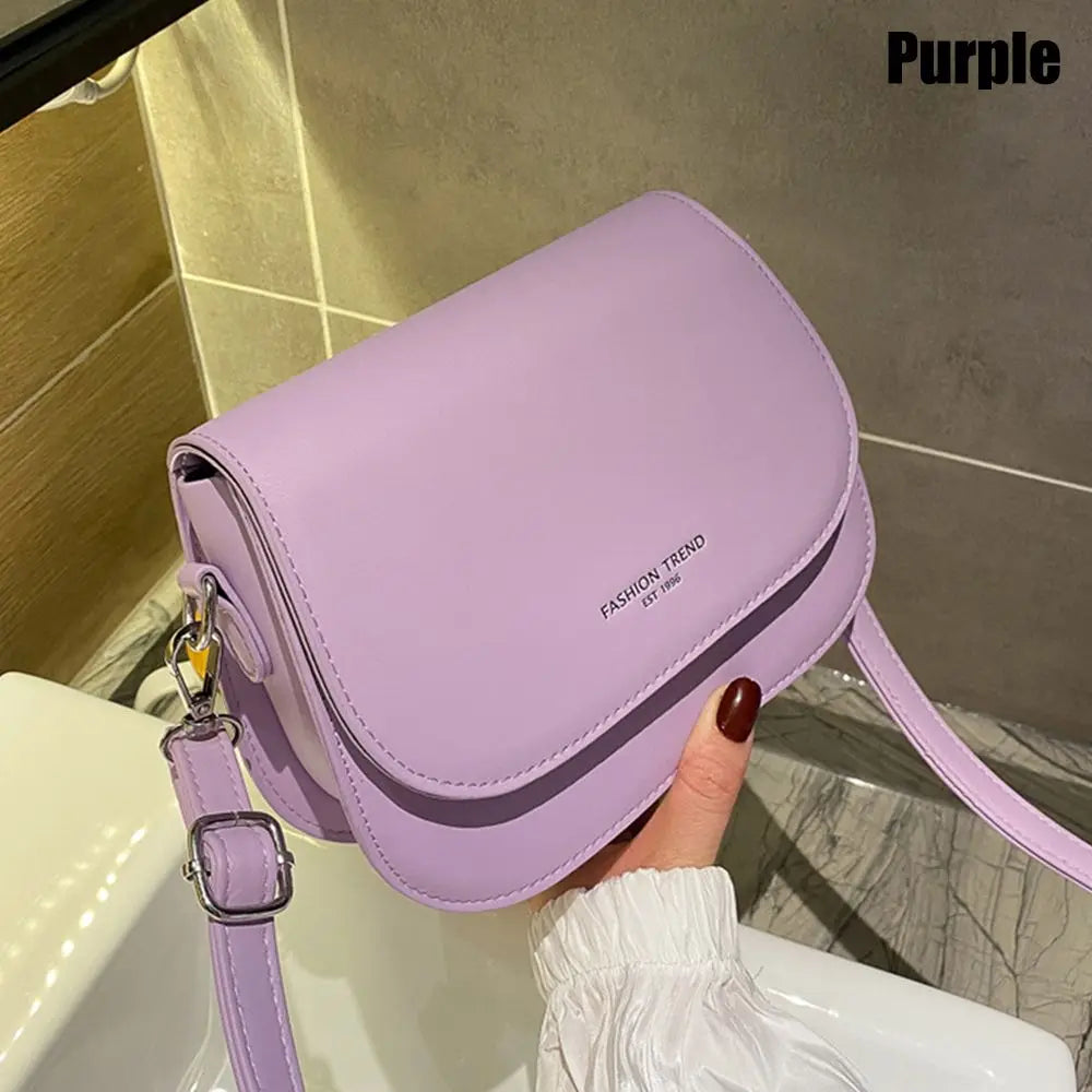 Trendy Saddle Crossbody Shoulder Bag