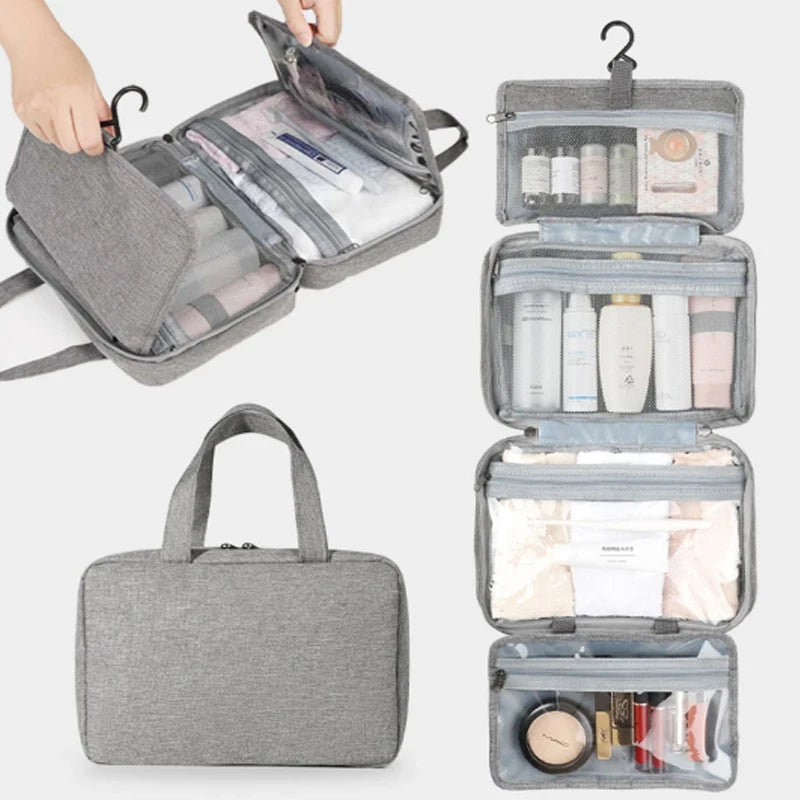 Waterproof Hanging Toiletry & Cosmetic Bag