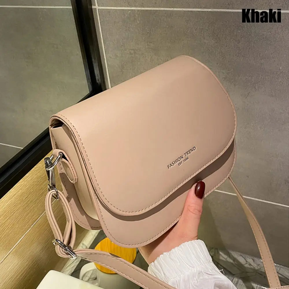 Trendy Saddle Crossbody Shoulder Bag