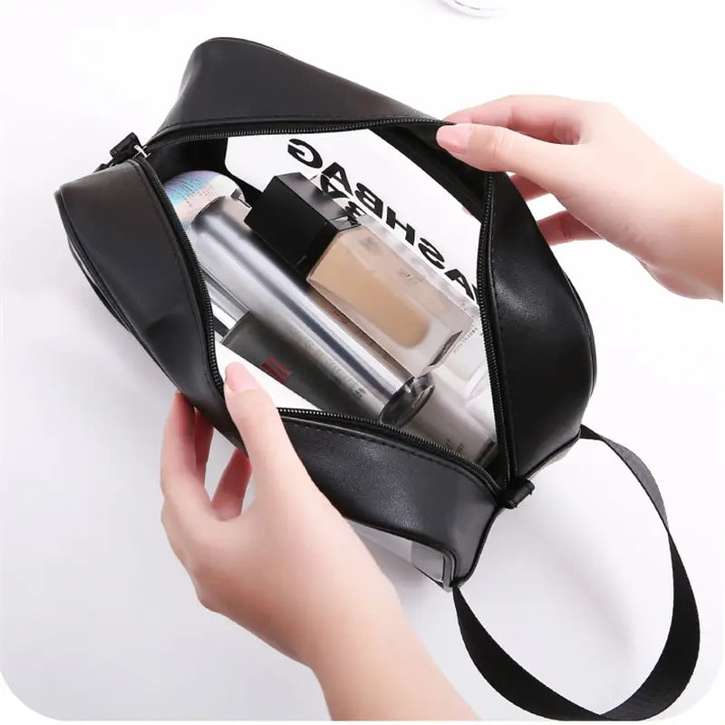 Transparent Waterproof Travel Makeup Organizer