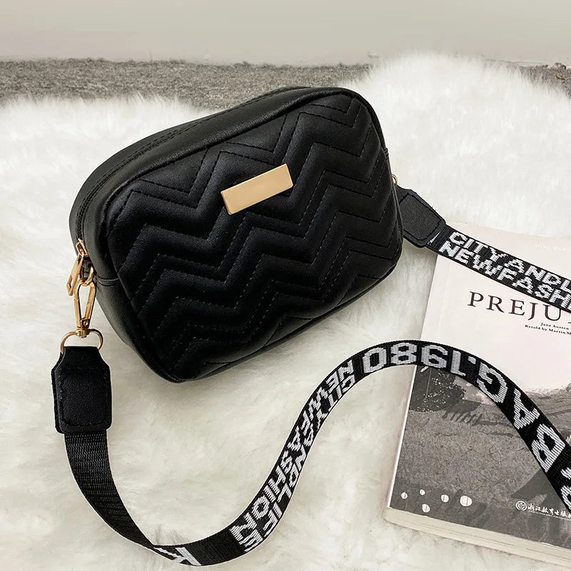 2023 Leather Woven Crossbody Shoulder Bag