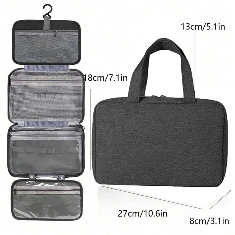 Waterproof Hanging Toiletry & Cosmetic Bag