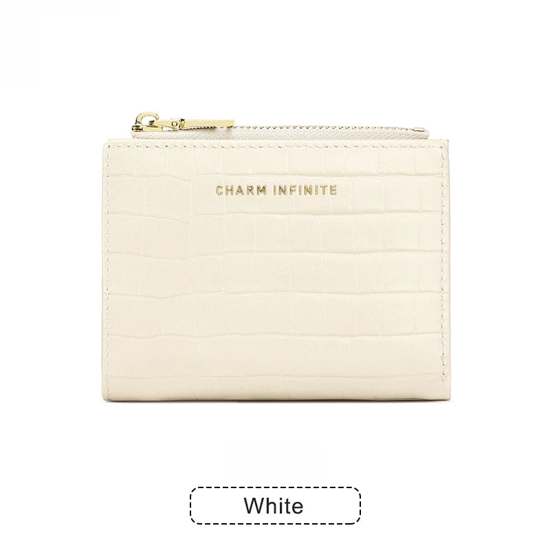 Crocodile Texture Multi-Functional Zipper Wallet