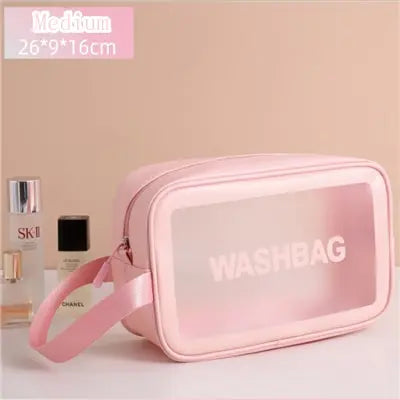 Transparent Waterproof Travel Makeup Organizer