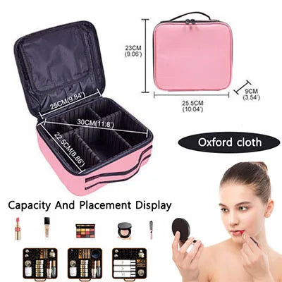 Professional Portable Makeup Organizer