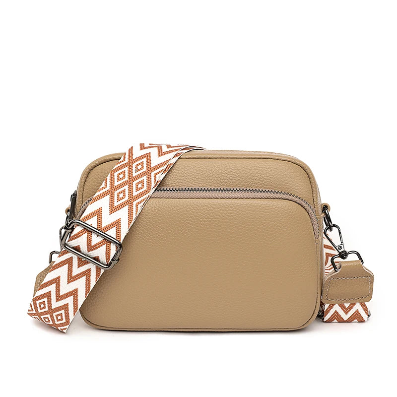 Genuine Leather Luxury Crossbody Shoulder Bag