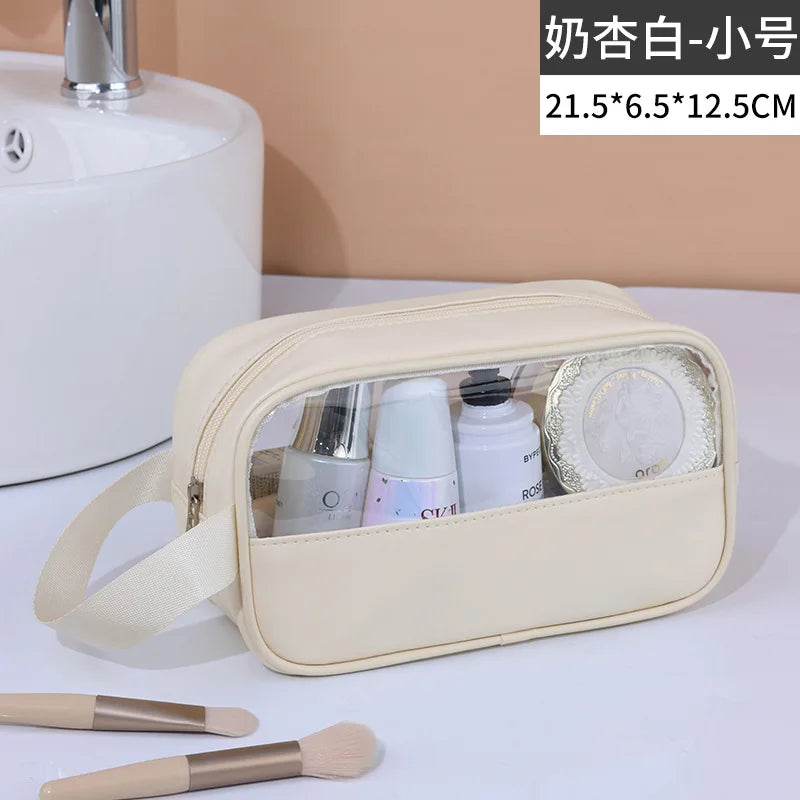Large-Capacity Transparent Travel Cosmetic Bag