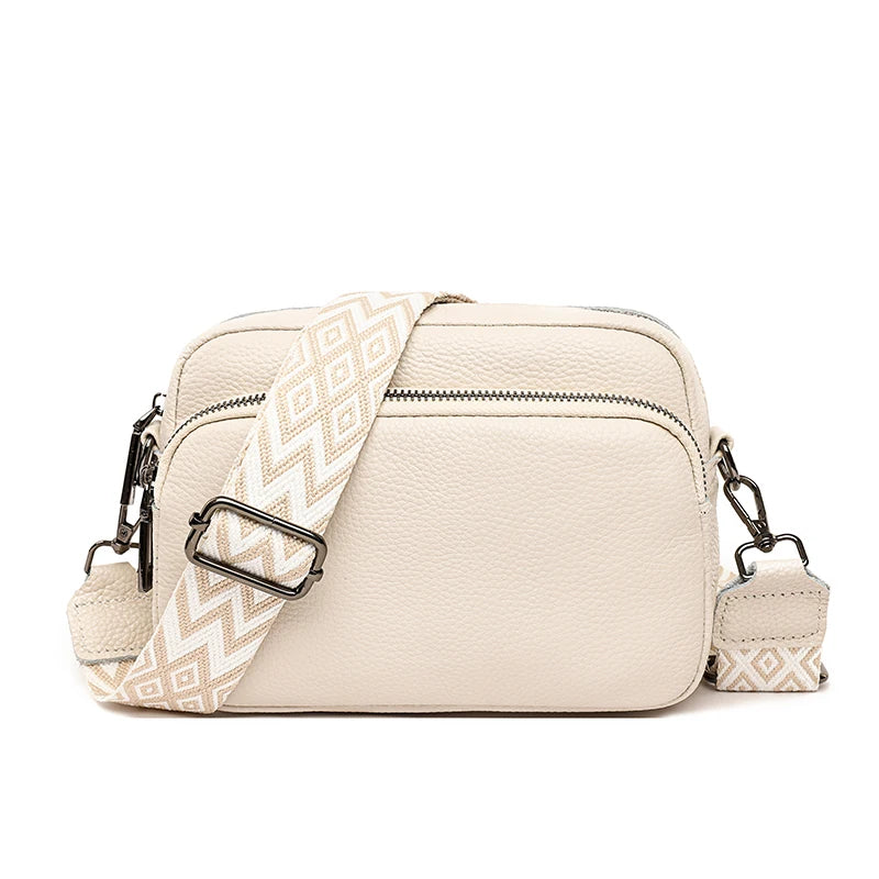 Genuine Leather Luxury Crossbody Shoulder Bag
