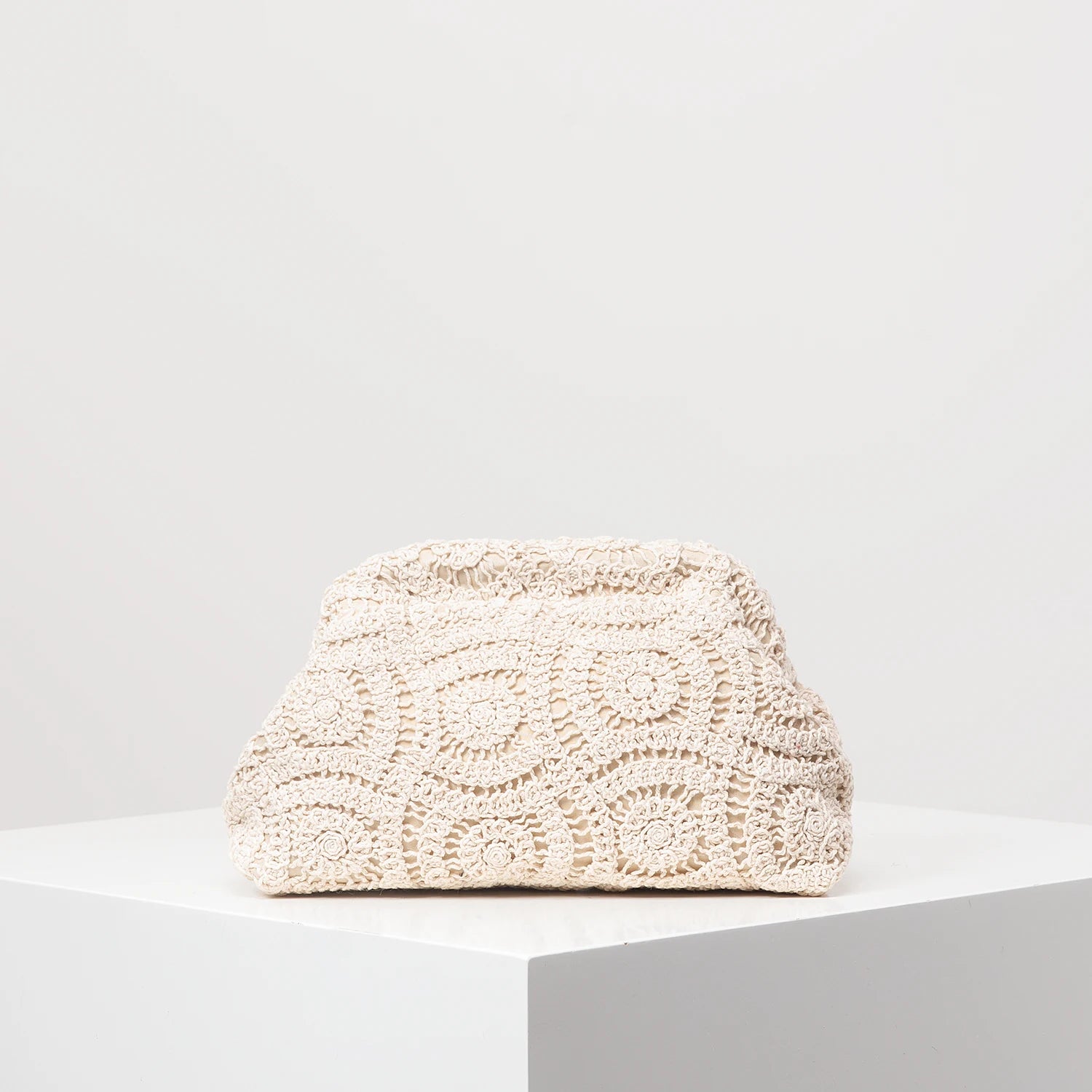 Boho Chic Straw Clutch Bag