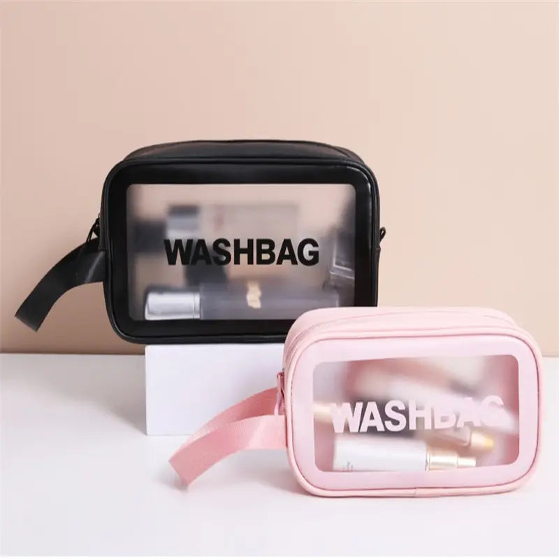 Transparent Waterproof Travel Makeup Organizer